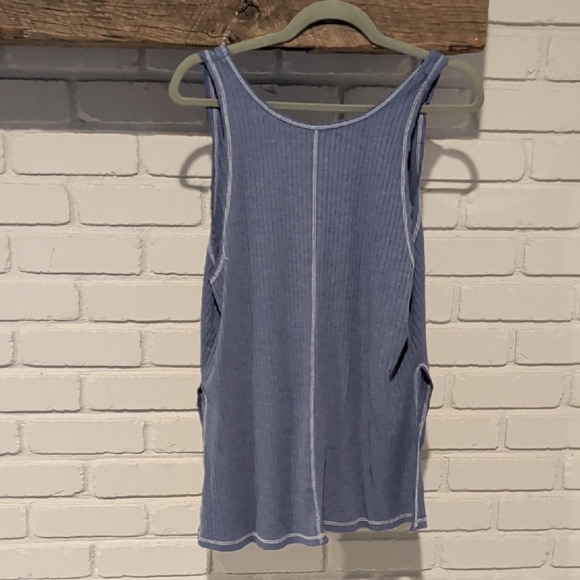 Women's Ribbed Sleepwear Set in Pink - Picture 4 of 7